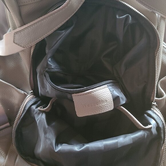 Genuine Leather Backpack Purse